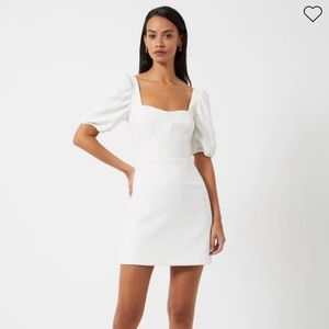 French Connection White Dress